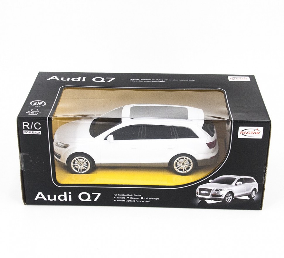 Машина на р/у - Audi Q7, цвет белый, 1:24  