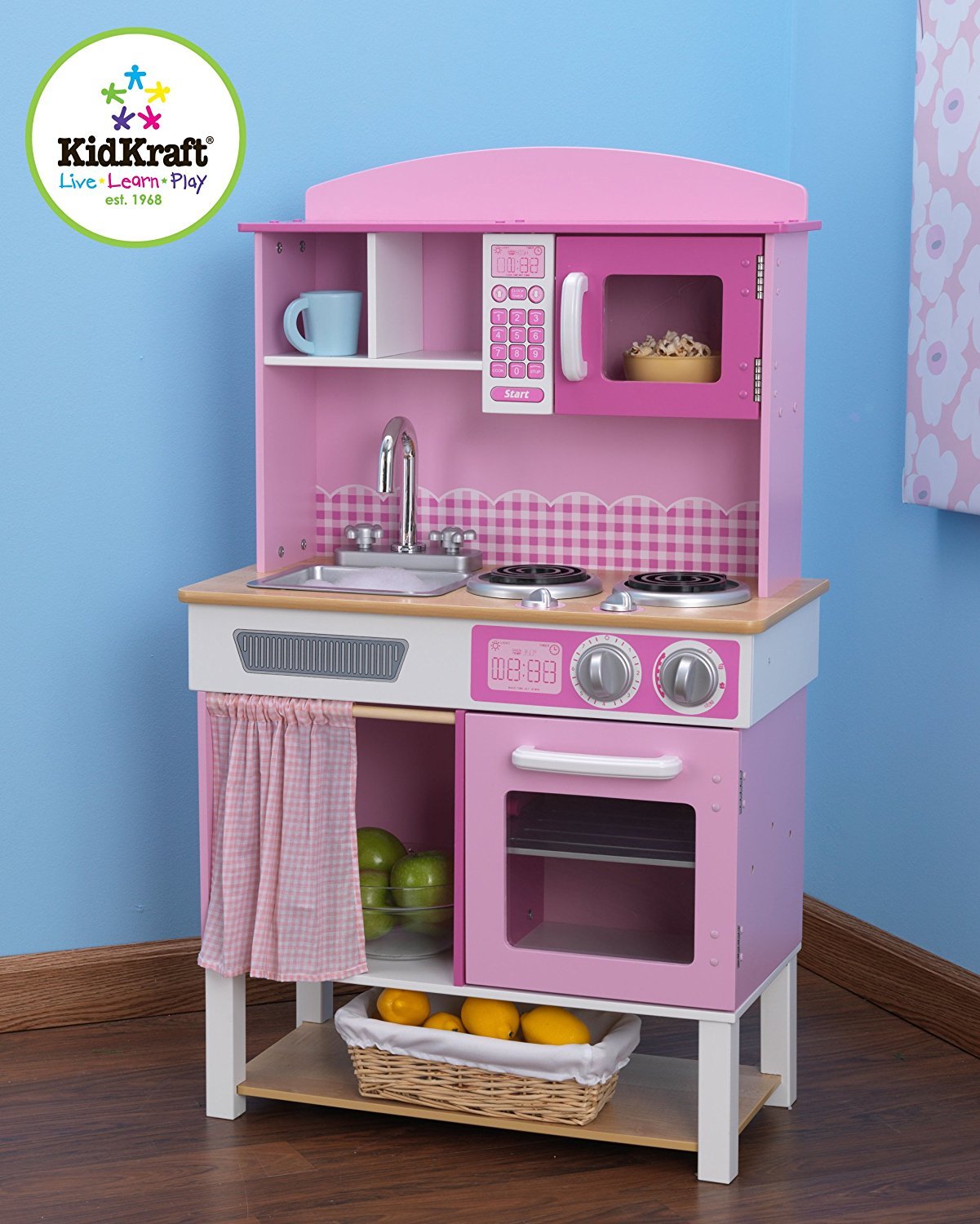 kidkraft live learn play kitchen