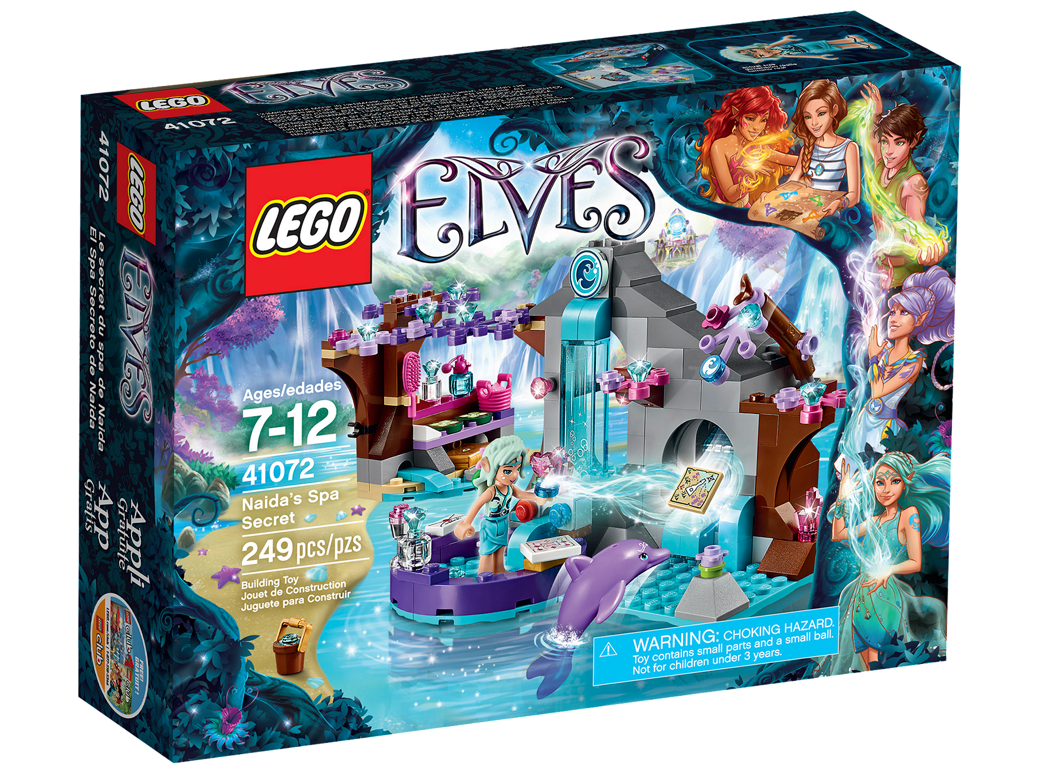 Lego Elves. Лего Эльфы. Спа-салон Наиды  