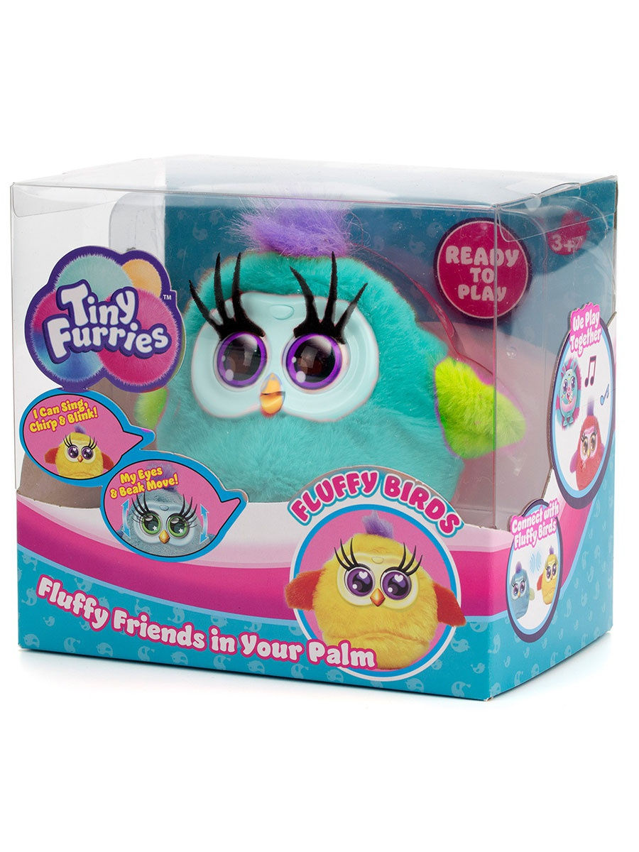 Интерактивная игрушка Fluffy Birds - Птичка Ruby  