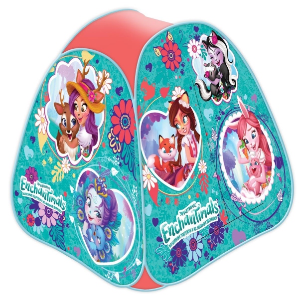 

Палатка детская игровая из серии Enchantimals, размер 81 х 90 х 81 см., в сумке