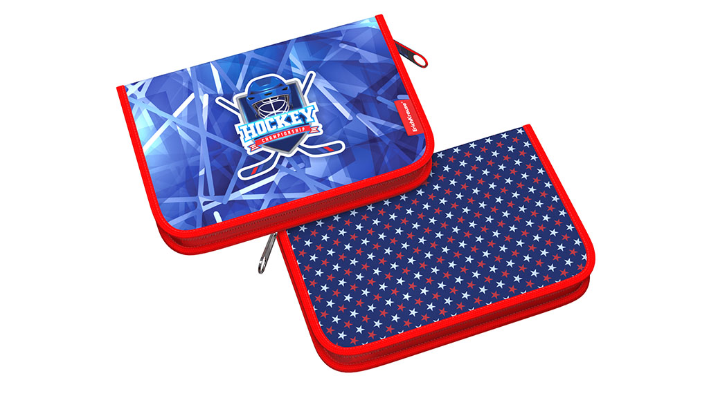 

Пенал-книжка ErichKrause® - Hockey, без наполнения