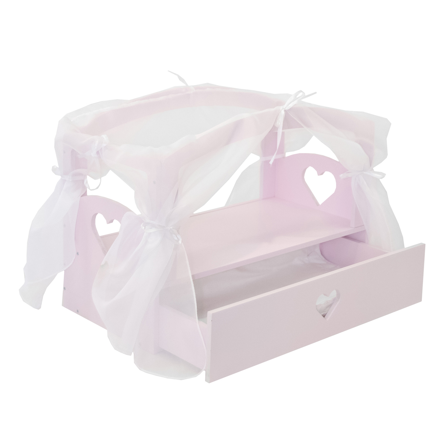 Кроватка с бельевым ящиком из серии Любимая кукла - Мини, цвет Мия  