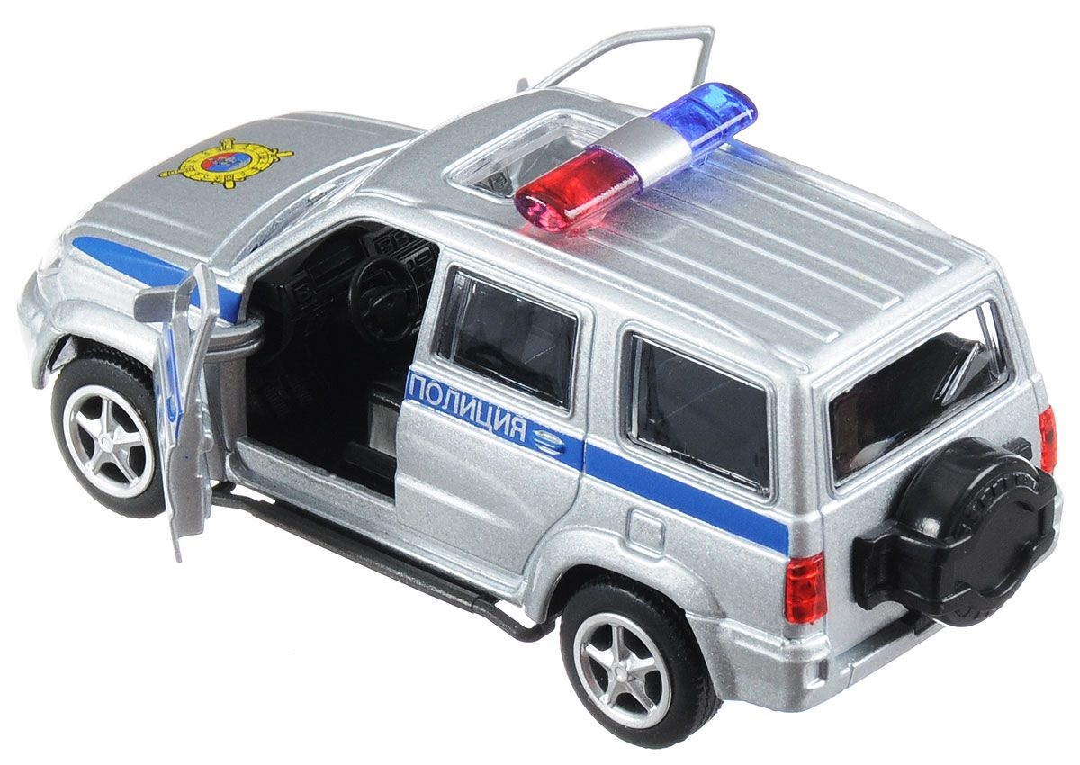 Машина металлическая инерционная Уаз Патриот – Полиция  