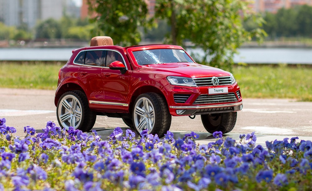 Электромобиль ToyLand Volkswagen Touareg, красный  