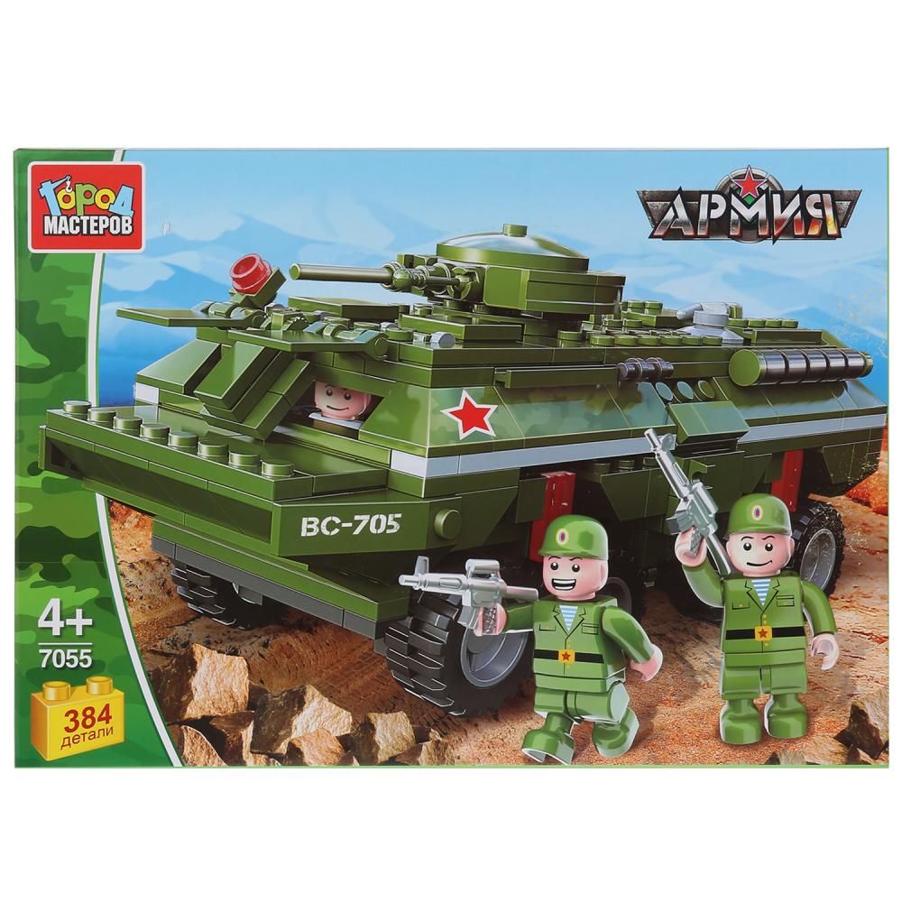 

Конструктор из серии Армия: БТР с фигурками, 384 детали