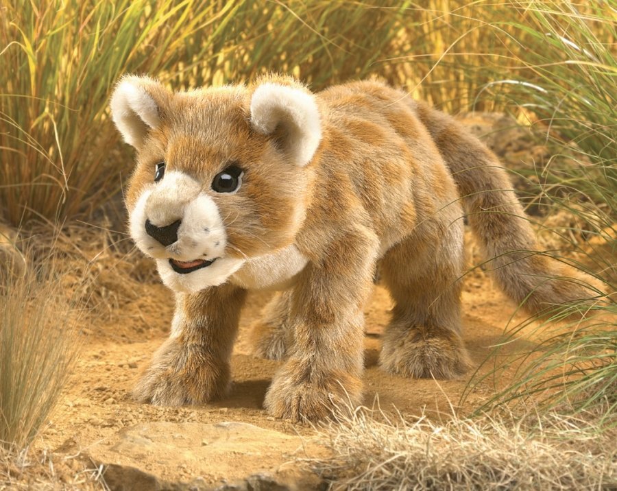 Мягкая игрушка - Африканский львенок, 46 см  
