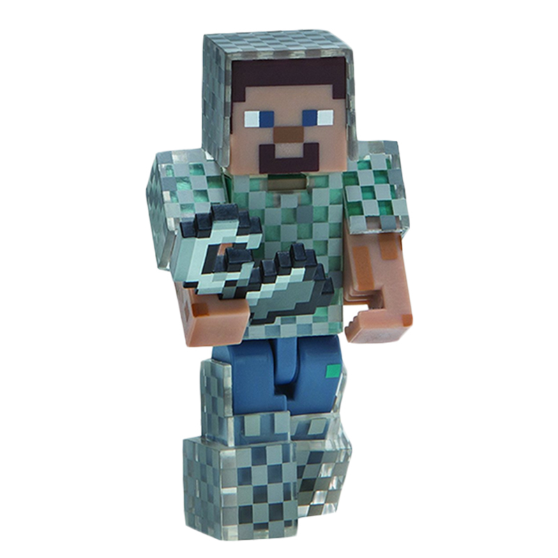 Фигурка из серии Minecraft - Steve in Chain Armor, 8 см.  