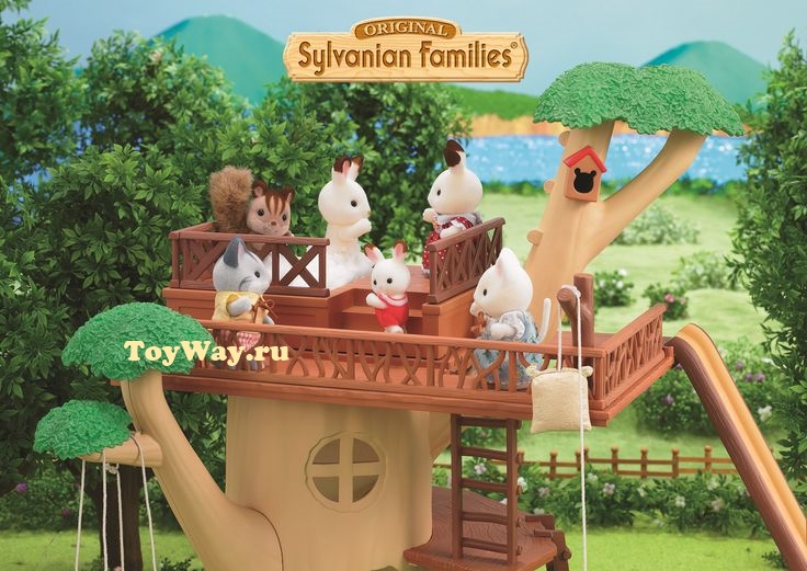 Дерево-дом для Sylvanian Families  