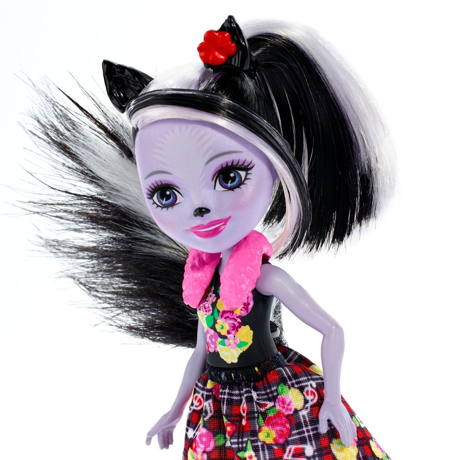 Кукла Enchantimals - Седж Скунси с любимой зверюшкой, 15 см  