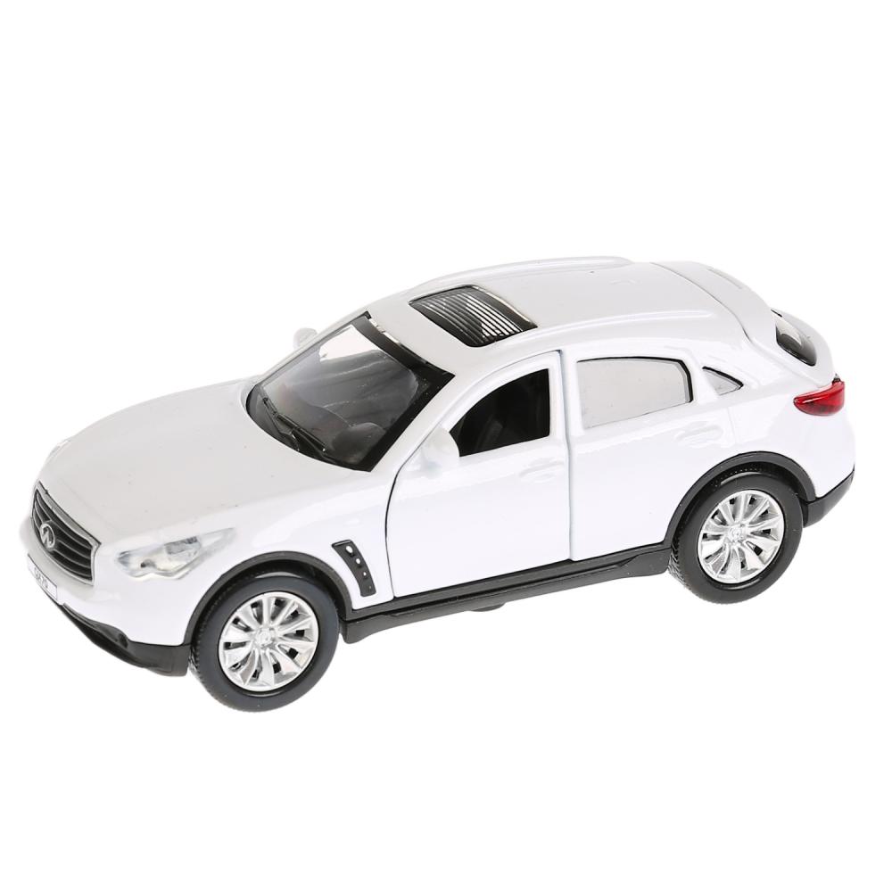 

Инерционная металлическая машина Infiniti Qx70, белый, 12 см, свет-звук