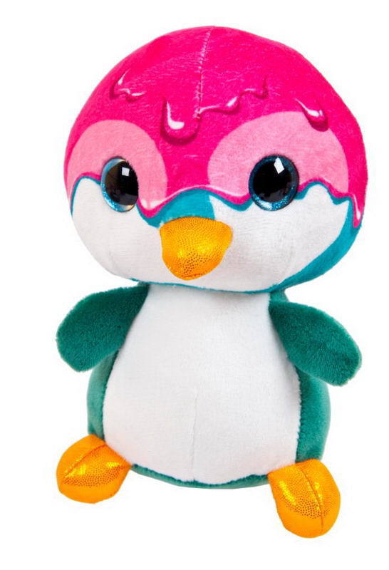 Мягкая игрушка в подарочном мешочке из серии Сладкая глазурь – Пингвин, 16 см  