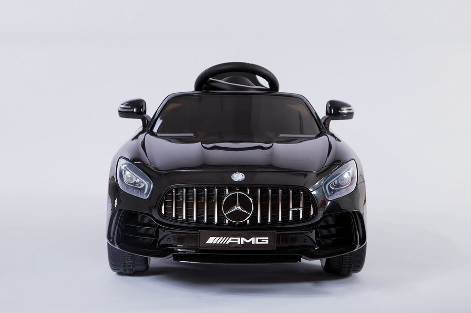 Электромобиль - Mercedes-Benz GTR, черный, свет и звук  