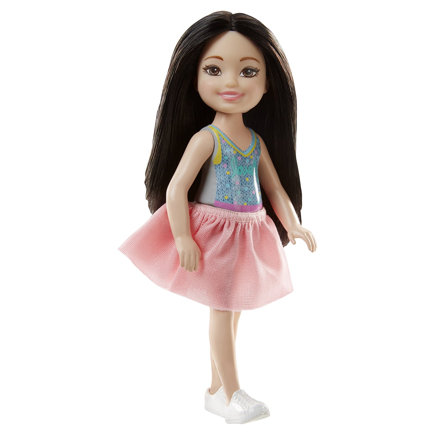 Кукла Barbie - Клуб Челси, Челси шатенка, 14 см  