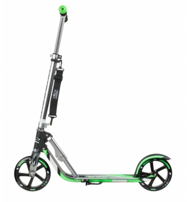 Двухколесный самокат Hudora Big Wheel RX-PRO 205, black-green 