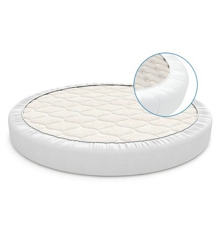 

Водонепроницаемый наматрасник - Nuovita Babysleep EcoSleep, 75 х 75, белый