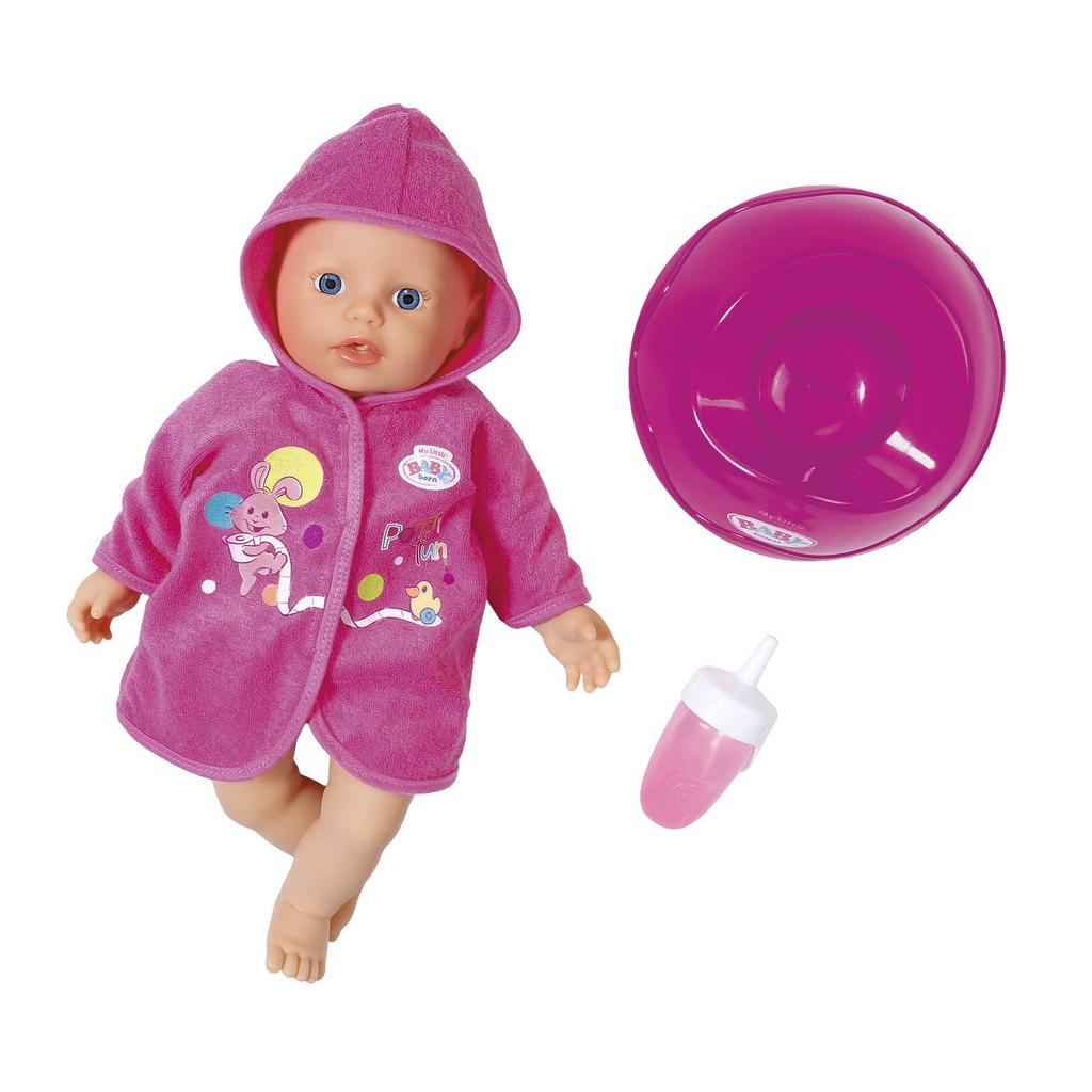 

Кукла My Little Baby Born, быстросохнущая с горшком и бутылочкой, 32 см