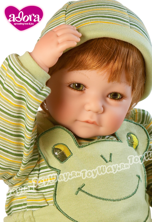 Кукла - Лягушачья радость - мальчик, 51 см  