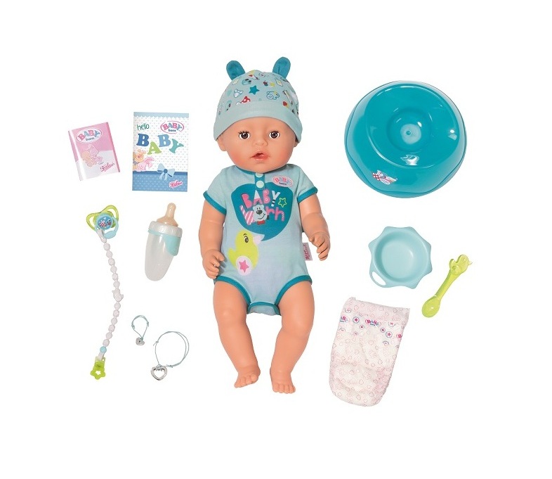 

Интерактивная кукла Baby Born - мальчик, 43 см