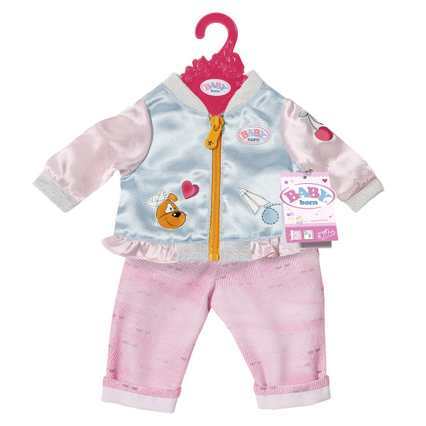 

Штанишки и кофточка для прогулки из серии Baby born, розовый