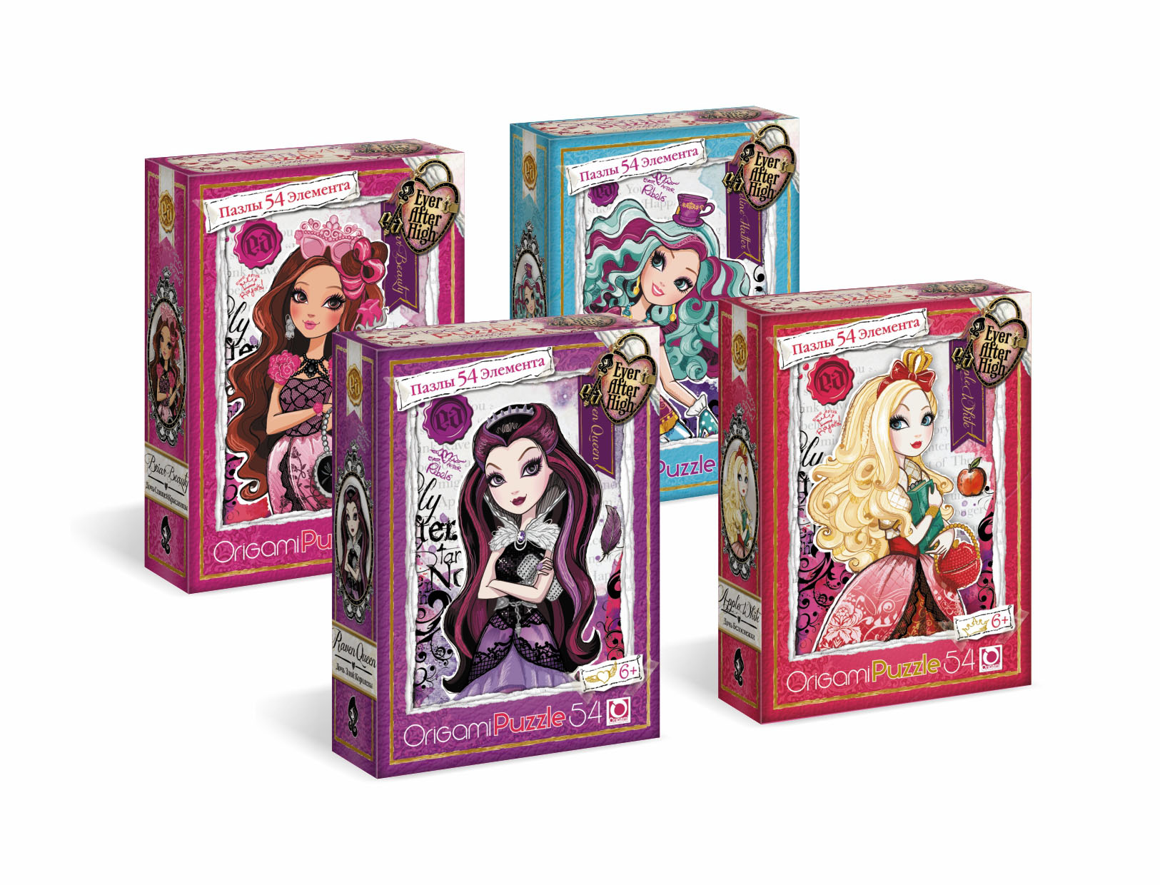 

Мини-пазл Ever After High 54 элемента
