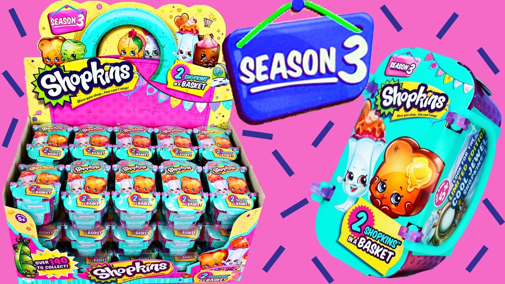 Набор Shopkins 2 шт. в корзиночке  