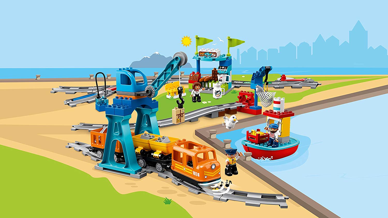 Конструктор Lego Duplo - Грузовой поезд  