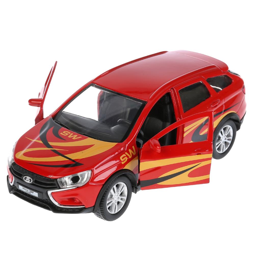 

Машина инерционная металлическая - Lada Vesta Sw Cross Спорт, 12 см
