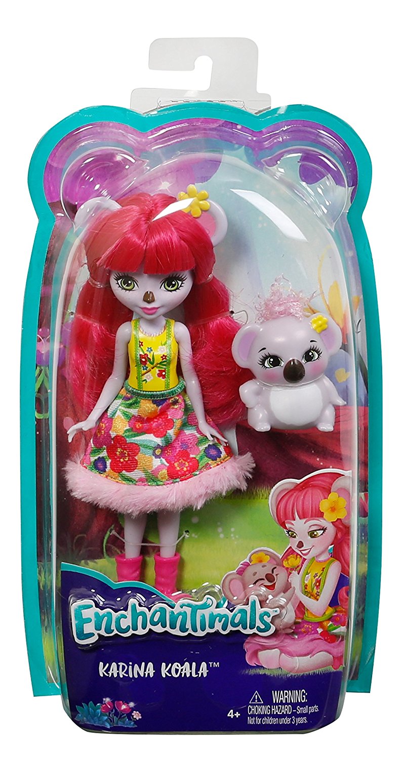 Кукла Enchantimals с питомцем - Карина Коала, 15 см  