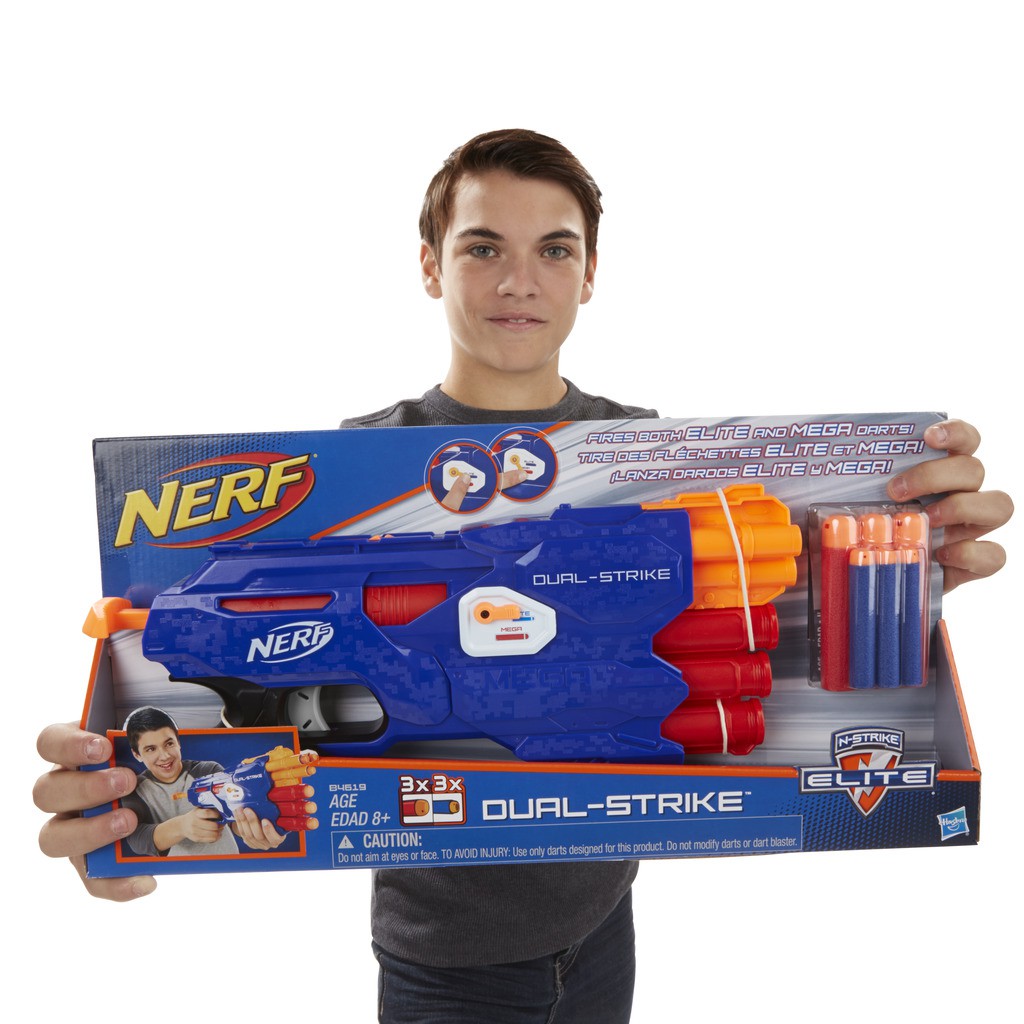 Бластер Nerf Elite - Двойной выстрел  