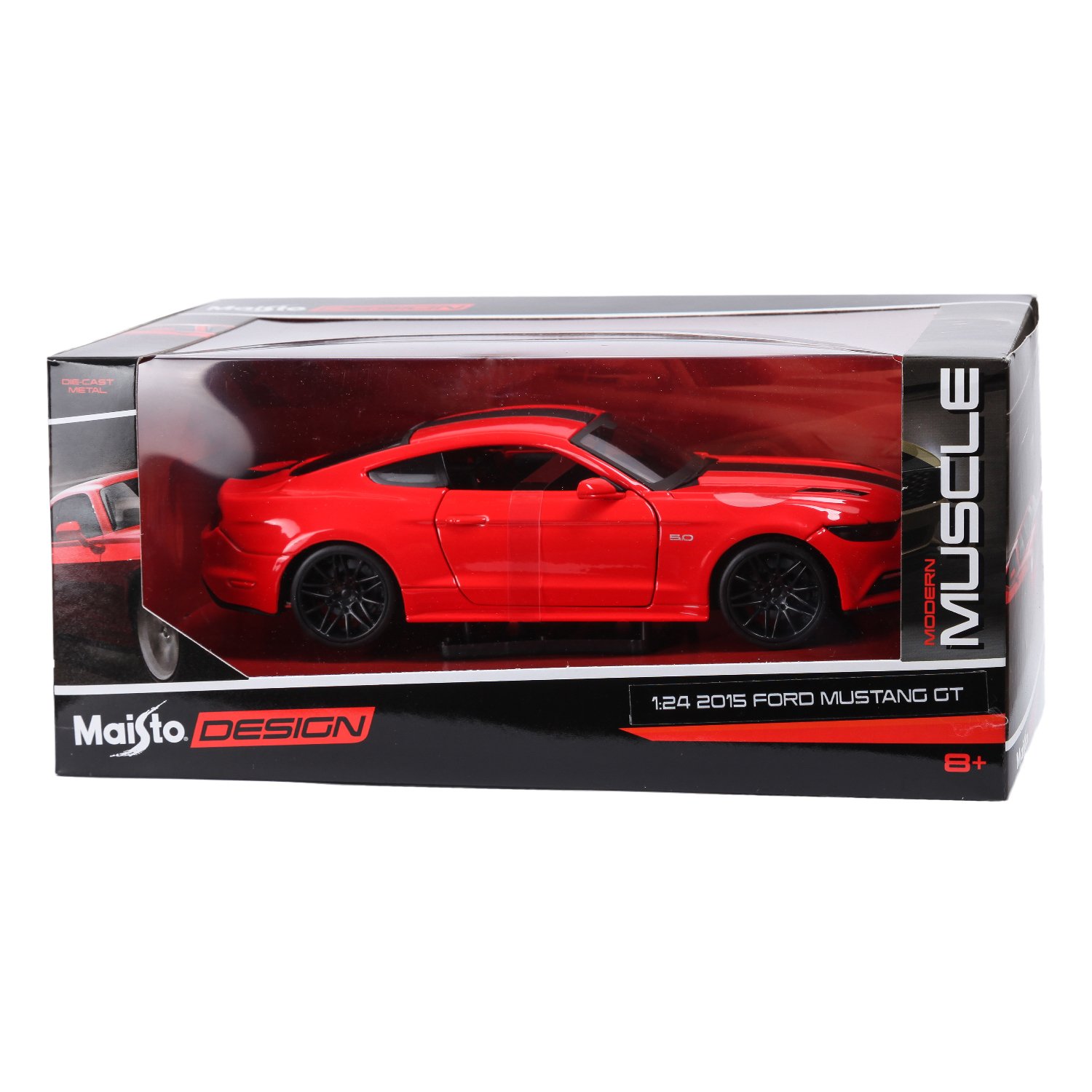 Модель машины - Ford Mustang GT, 1:24   