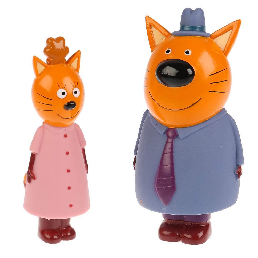 Набор из 2 игрушек для ванны Капитошка – Три Кота: мама и папа  