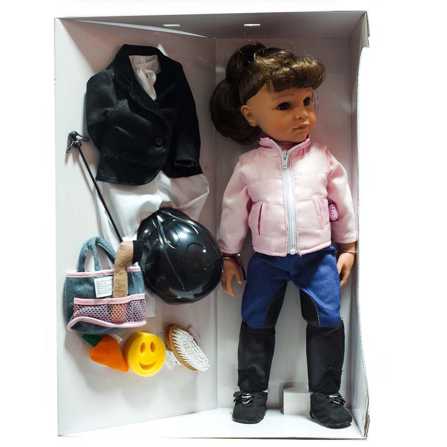 Кукла - Ханна наездница, брюнетка, 50 см  