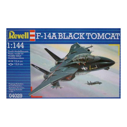 Сборная модель - Военный самолет F-14 Tomcat - Black Bunny  