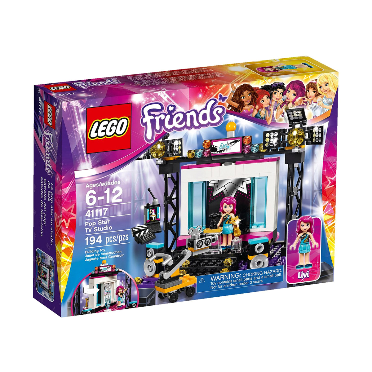 Lego Friends. Поп-звезда: телестудия  