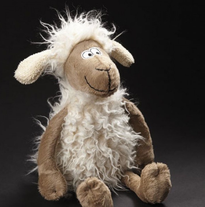 Мягкая игрушка Beasts – Белая овечка Tuff, 40 см  
