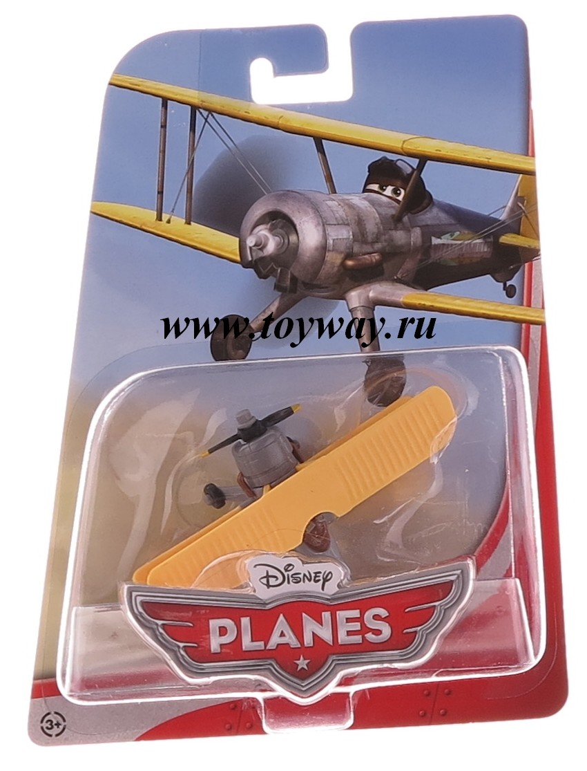 Planes Disney. Коллекционная модель самолета Leadbottom, металл  