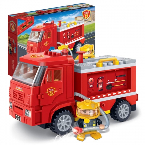 Конструктор BANBAO пожарные 8299 big Fire Truck