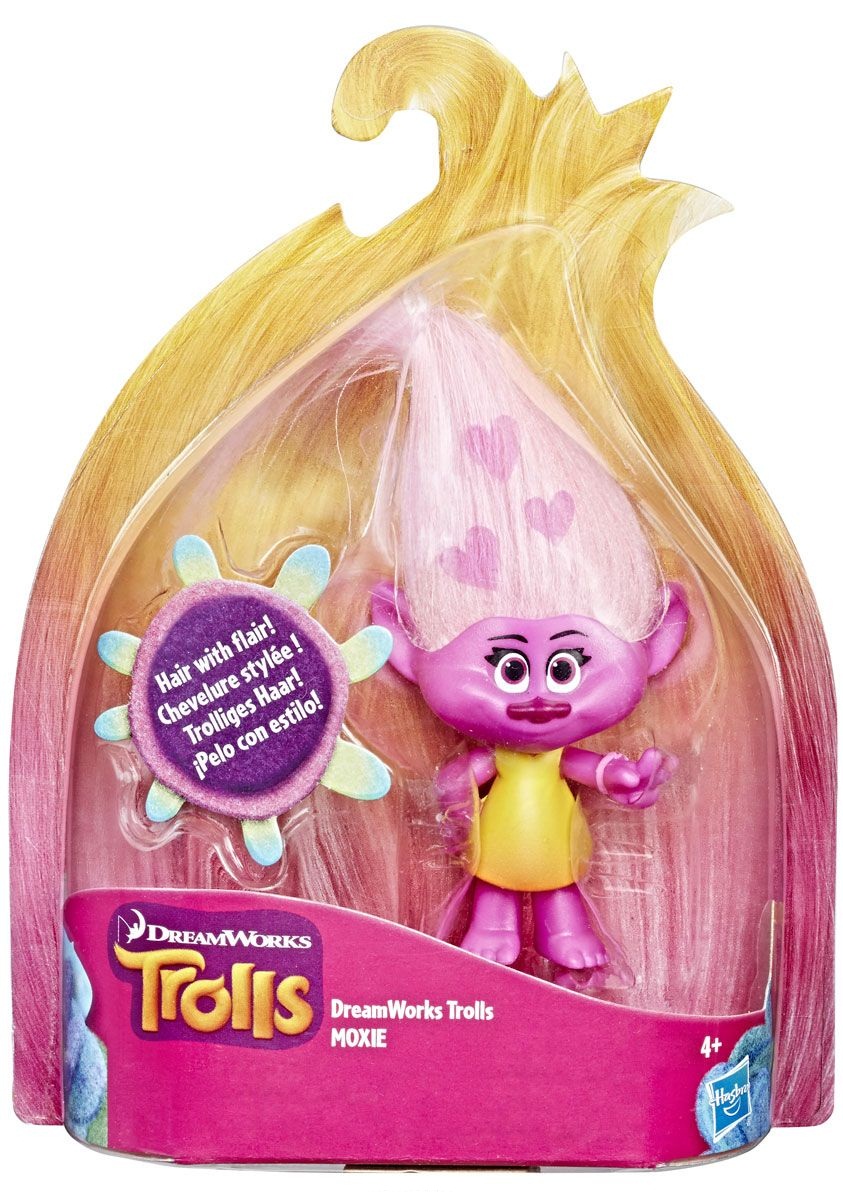Trolls Hasbro. Коллекционная фигурка Тролли - Moxie, 10 см  