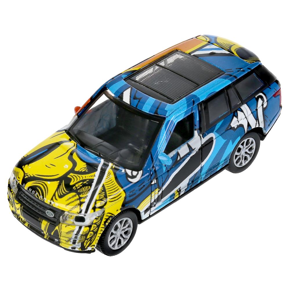 

Инерционная металлическая модель - Land Rover - Range Rover Vogue, графити, 12 см
