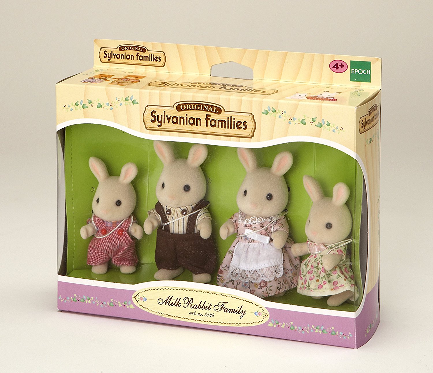 Sylvanian Families - Семья Молочных Кроликов    