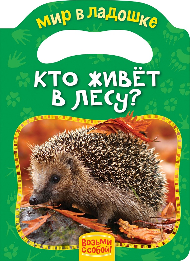 

Книжка-игрушка - Кто живет в лесу