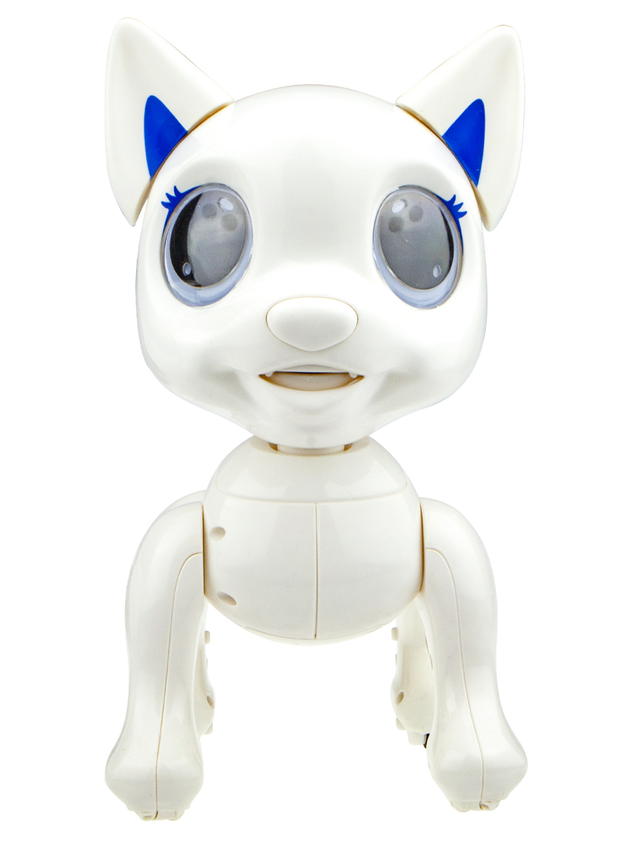 

Игрушка интерактивная Robo Pets – Щенок Робби, белый, свет, звук, движение