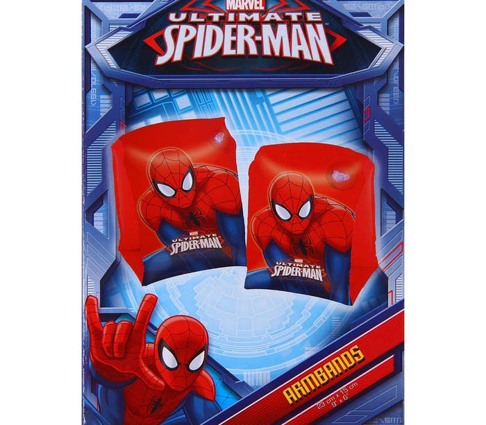 Нарукавники для плавания Spider-Man, 23 х 15 см, 2 дизайна  