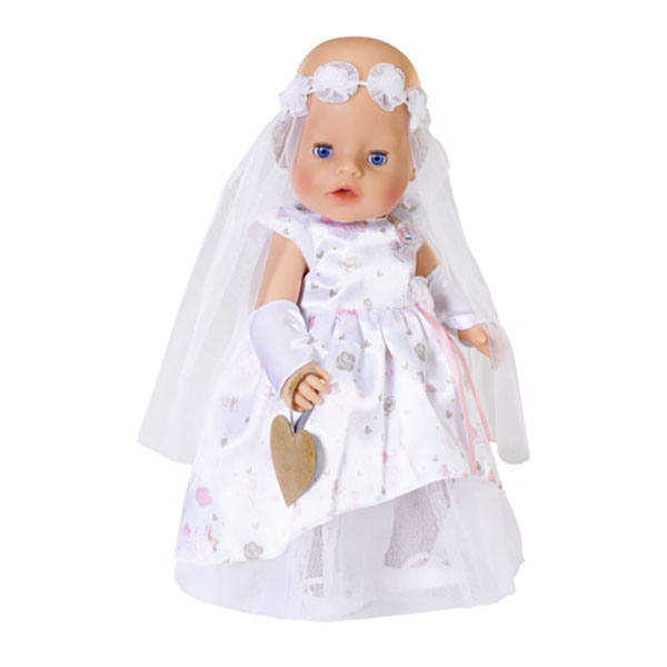 Одежда для невесты Делюкс для куклы Baby born  