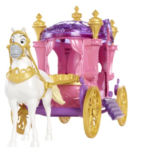 Карета Принцессы с куклой Рапунцель и лошадкой  