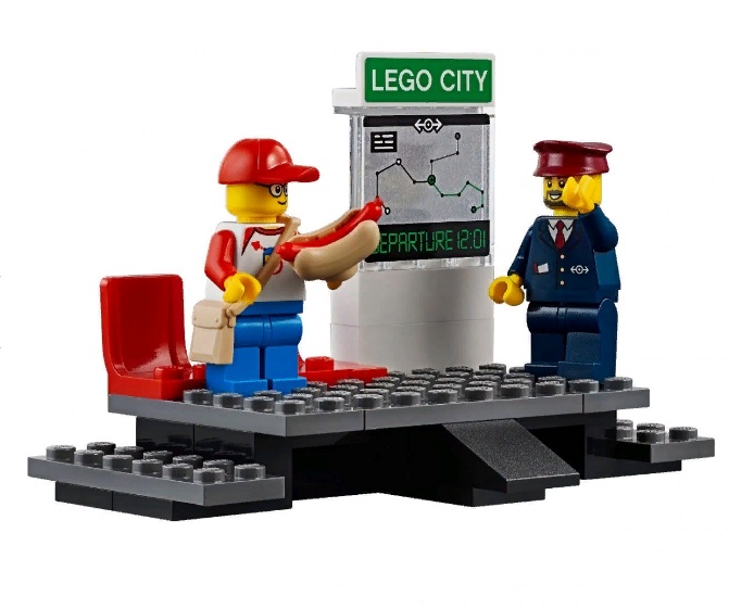 Конструктор Lego City - Пассажирский поезд  