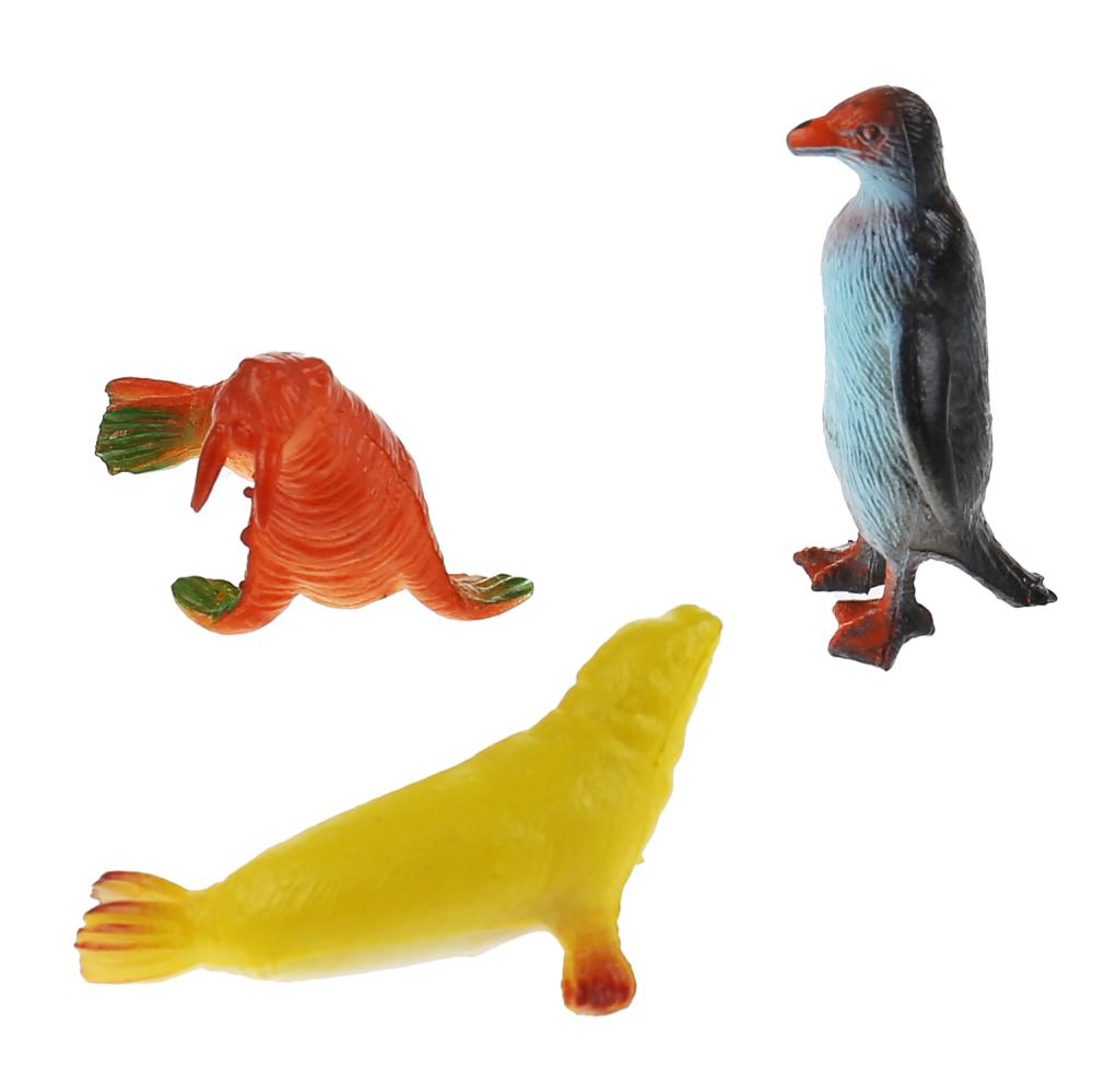 Игровой набор Рассказы о животных - Морские животные, 12 штук + 5 водорослей  