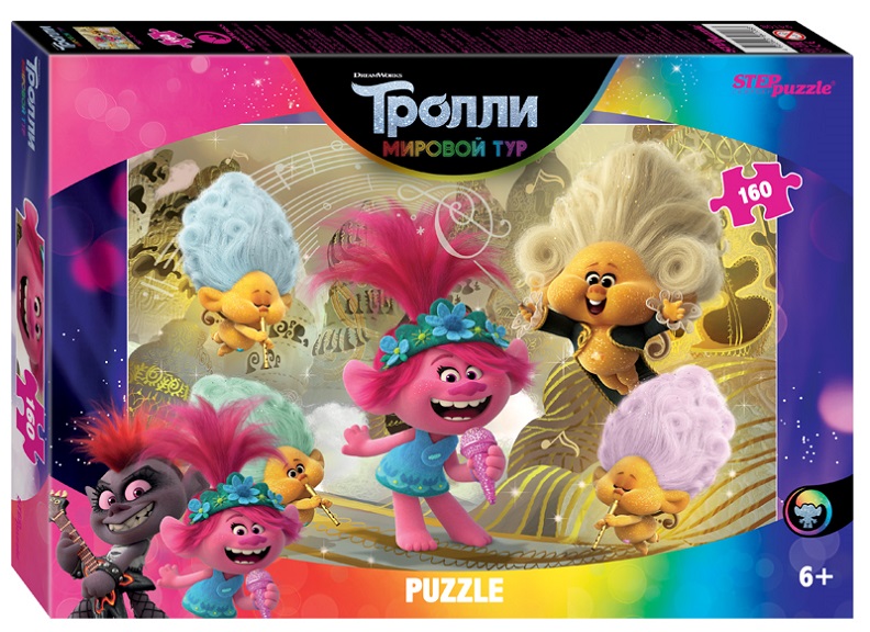 

Пазл - Trolls-2, 160 деталей