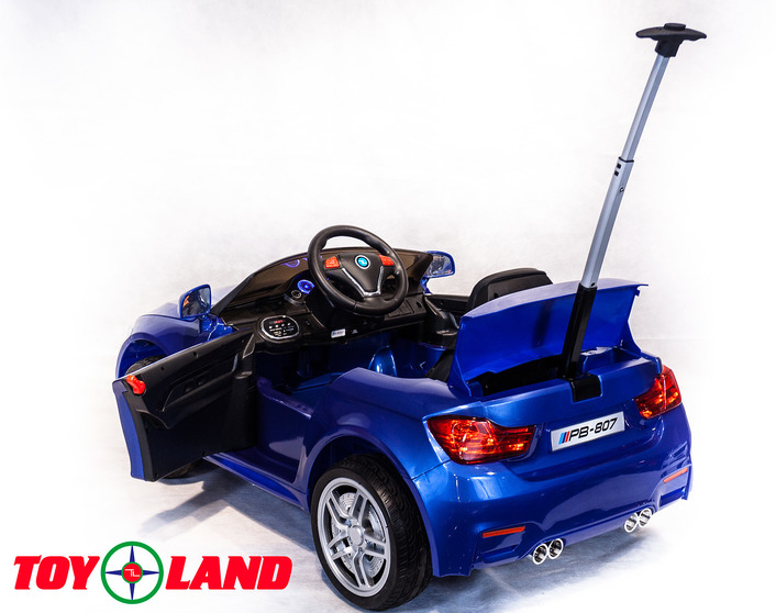 Электромобиль ToyLand BMW 3 синего цвета  